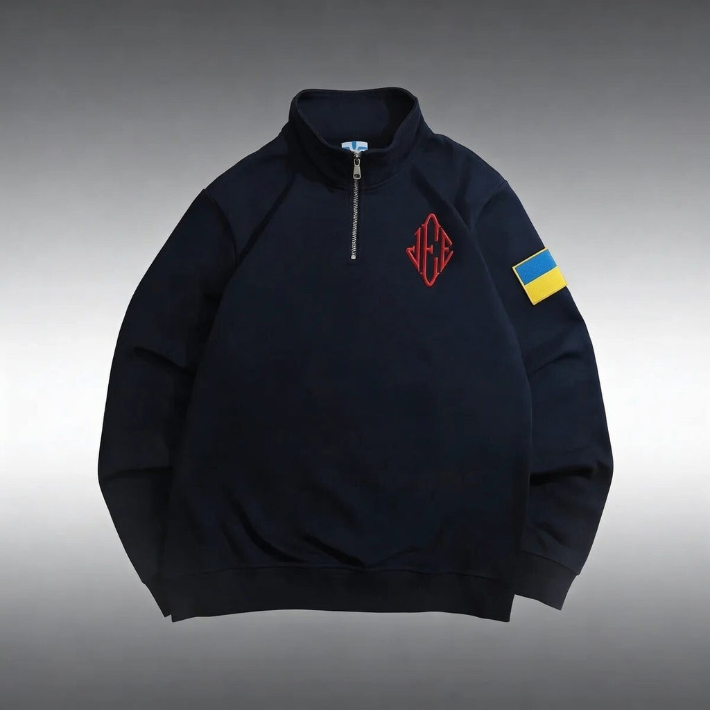 Кофта Джефри Эпштейна з українським флагом