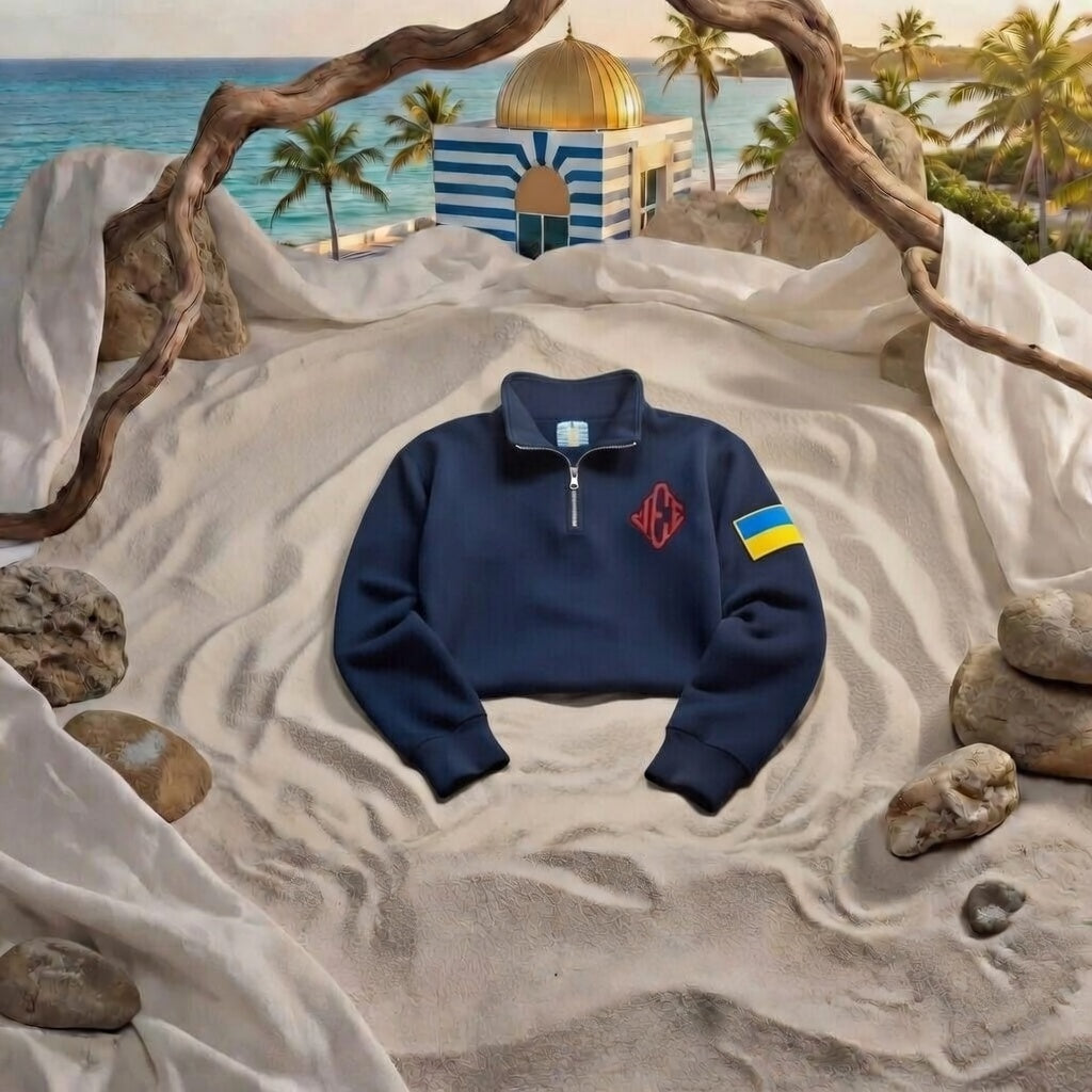 Кофта Джефри Эпштейна з українським флагом